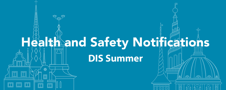 DIS - Summer Health and Safety Notifications