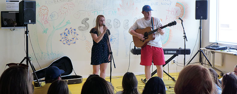 Songwriting Workshop Swedish Pop Music, Elective Course at DIS Stockholm